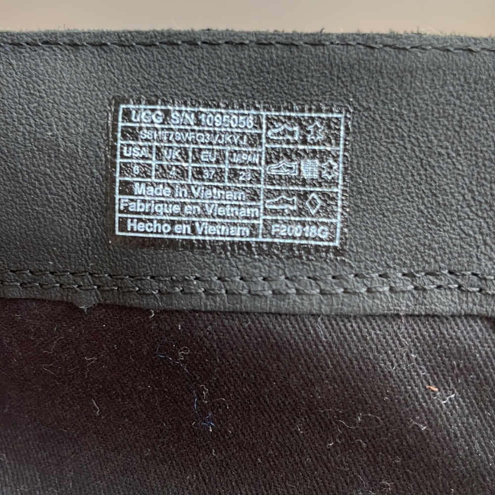 Ugg heeled leather boots! New! - Picture 10 of 10